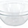1x Glazen Chipsschalen/keukenschalen Pompei 26 Cm/3.6 Liter - Schalen/kommen/mengkommen Van Glas