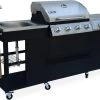 Alice's Garden Gas BBQ D'Artagnan - Zwart - 5 Branders - Buitenkeuken -Kook Verkoop 1200x845