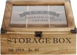 Merkloos Houten Theekist - 9-vaks Theedoos 10 Merkloos Houten Theekist - 9-vaks Theedoos -Kook Verkoop 1200x853 3