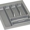 Culinorm Bestekbak - Besteklade - 40 Cm Breed X 50 Cm Diep - Grijs