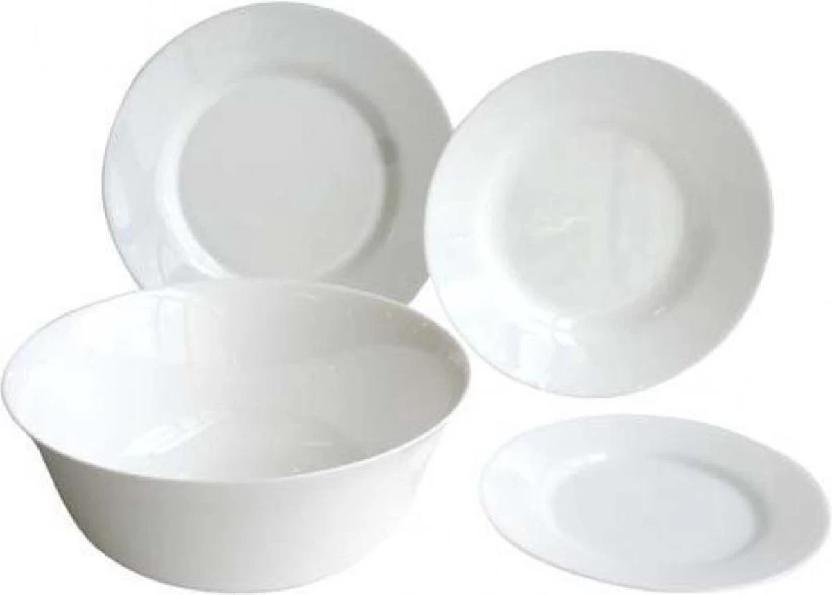 Luminarc Everyday Serviesset - 19-delig - 6 Persoons 3 Luminarc Everyday Serviesset - 19-delig - 6 Persoons