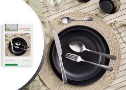 Magani - Zilveren Bestekset - Roestvrij Staal - 24-delig - Voor Zes Personen - PVD Coating -Kook Verkoop 1200x860 6