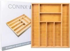 Bamboe Bestekbak Van Coninx 41x47cm | Besteklade | Bestekhouder | Opbergbak | Duurzaam | Voor Laden Van 47cm Diep -Kook Verkoop 1200x869 2