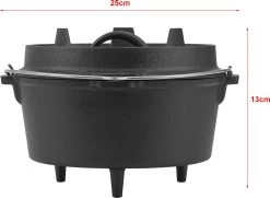 Dutch Oven Enkhuizen Met Deksel Gietijzer Zwart 4,2 L 15 Dutch Oven Enkhuizen Met Deksel Gietijzer Zwart 4,2 L -Kook Verkoop 1200x877 1