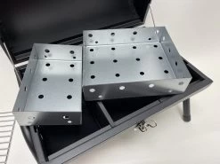 Compacte Draagbare Kolen BBQ Van Wolff BBQ - Handig Voor Op De Camping Op Het Strand Of In Een Park - Smoker Barbecue - Draagbare Lichtgewicht Bbq - Met Thermometer En Lucht Doorvoer. Laat Je Vlees Langzaam Garen. -Kook Verkoop 1200x899 10