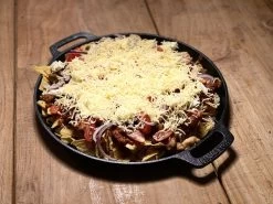 Valhal Outdoor Skillet / Plancha / Koekenpan - Gietijzer - Diameter 35cm, Twee Handvatten, VH35F -Kook Verkoop 1200x900 15