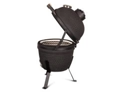 Patton Kamado Grill 13" - Keramisch - Kookoppervlak Ø 28 - Mat Zwart -Kook Verkoop 1200x900 30