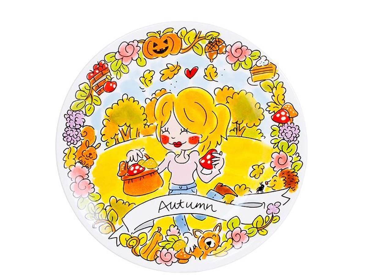 Blond Amsterdam Winter Ontbijtborden Set - 2 Stuks: Autum & Winter - Ø 22 Cm 4 Blond Amsterdam Winter Ontbijtborden Set - 2 Stuks: Autum & Winter - Ø 22 Cm - Afbeelding 2