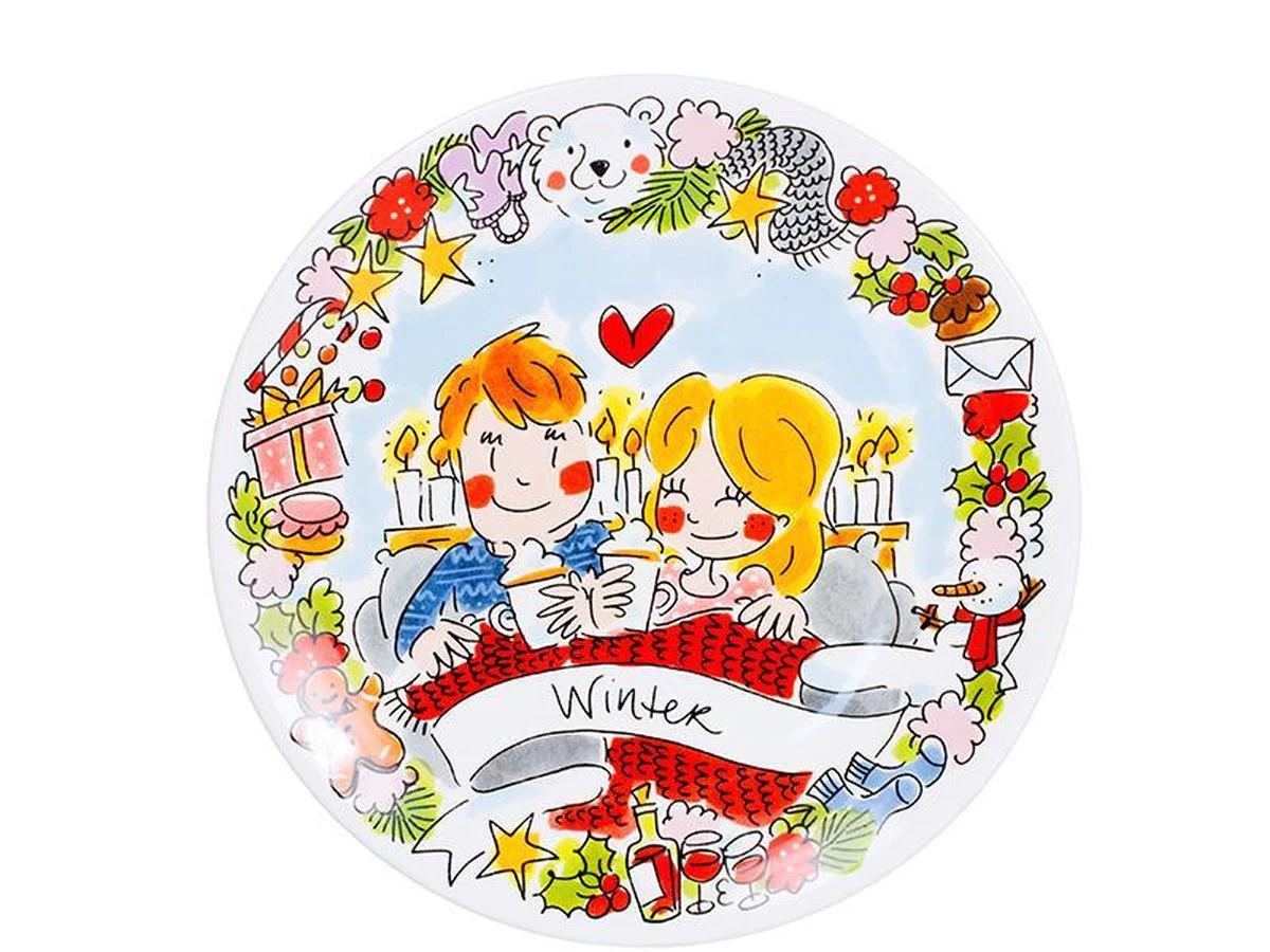 Blond Amsterdam Winter Ontbijtborden Set - 2 Stuks: Autum & Winter - Ø 22 Cm 5 Blond Amsterdam Winter Ontbijtborden Set - 2 Stuks: Autum & Winter - Ø 22 Cm - Afbeelding 3