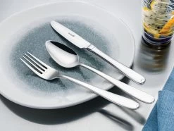 Sola Bestekset Fleurie - Modern - 12 Persoons - 64 Delig - Zilverwit Edelstaal 18/10 - RVS - Zilver -Kook Verkoop 1200x906 7