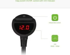 WiseGoods - Premium Auto Sigarettenaansteker Splitter - 4 Poorten USB - Autolader USB - Autolader Splitter - 12V Splitter -Kook Verkoop 1200x944