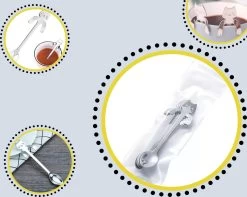 4 Theelepels Hangende Kat - Katten Koffielepel - RVS - Zilverkleurig -Kook Verkoop 1200x955 3