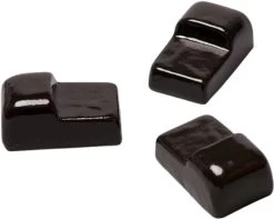 Kamado Grills - Kamado Voetjes - Keramische Voetjes - 3 Stuks - Zwart