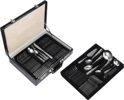 Swiss Home | Bestekset - 12 Persoons - 72-delig - Luxe Opbergkoffer - 18/10 | Limited Edition Set + Luxe Koffer 16 Swiss Home | Bestekset - 12 Persoons - 72-delig - Luxe Opbergkoffer - 18/10 | Limited Edition Set + Luxe Koffer -Kook Verkoop 1200x966 2