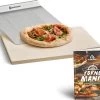 Burnhard Pizzasteen 38 X 30 X 1,5 Cm + Pizzaschep 1 Burnhard Pizzasteen 38 X 30 X 1,5 Cm + Pizzaschep -Kook Verkoop 1200x978