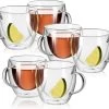 6 Dubbelwandige Glazen Met Oor - ThermischeTheeglazen Dubbelwandig - Koffieglas Handgeblazen - 250 Ml - Set Van 6 Stuks 2 6 Dubbelwandige Glazen Met Oor - ThermischeTheeglazen Dubbelwandig - Koffieglas Handgeblazen - 250 Ml - Set Van 6 Stuks -Kook Verkoop 1200x981 5
