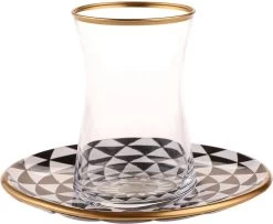 Karaca -Turkse Theeglazen & Schoteltjes (set 12-delig)-Zwart&Goud -Kook Verkoop 1200x985 5