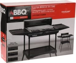 Excellent Electrics Elektrische Barbecue - Grilloppervlak (LxB) 36x24 Cm - 2000W - Zwart -Kook Verkoop 1200x993 3