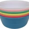 Merkloos Kinder Snack Bakjes BOBBY - Schaaltjes - Kommen - Picknicken - Camping - Feest - Multicolor - Kunststof - Ø12 Cm - 6 Stuks -Kook Verkoop 1200x993 4