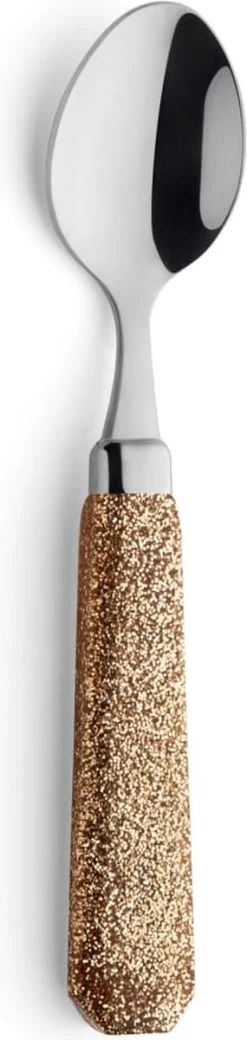 Amefa Mono Glitter Goud - 24 Delige Bestekset In Tube Verpakking - 6 Persoons -Kook Verkoop 285x1200