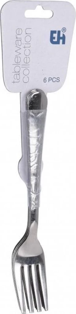Merkloos Gebaksvork Set 6 Stuks -Kook Verkoop 292x1200