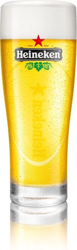 Heineken Ellipse Bierglas - 0.25 L - 6 Stuks