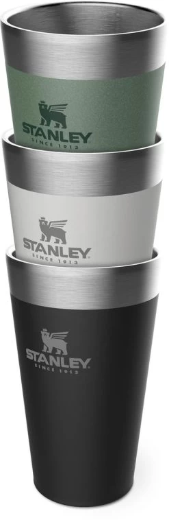 Stanley The Stacking Beer Pint 0,47l - Beker - Hammertone Green -Kook Verkoop 391x1200