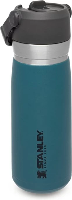 Stanley The IceFlow™ Flip Straw Water Bottle 0,65L - Thermosfles - Lagoon -Kook Verkoop 435x1200