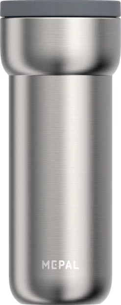 Mepal Isoleerbeker Ellipse 475 Ml – Houdt Je Drankje 6 Uur Warm En 10 Uur Koud – Natural Brushed – Koffiebeker To Go – Lekdicht – Thermosbeker -Kook Verkoop 478x1200 1