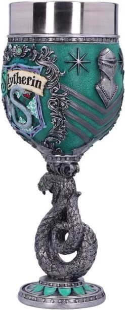 Nemesis Now - Harry Potter - Slytherin - Wijnkelk - Blauw - 19.5cm -Kook Verkoop 485x1200 1