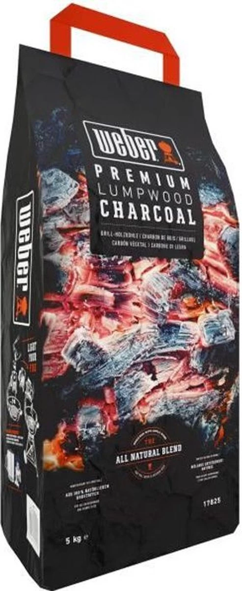 WEBER Houtskool - Zak Van 5 Kg 5 WEBER Houtskool - Zak Van 5 Kg - Afbeelding 3