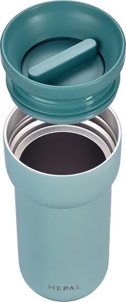 Mepal Isoleerbeker Ellipse 375 Ml – Houdt Je Drankje 4 Uur Warm En 8 Uur Koud – Nordic Green – Koffiebeker To Go – Lekdicht – Thermosbeker -Kook Verkoop 501x1200