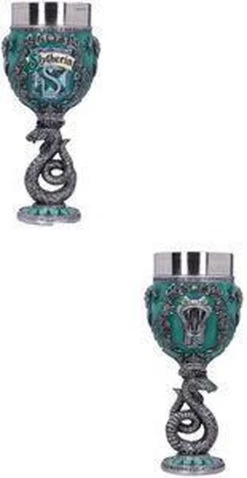 Nemesis Now - Harry Potter - Slytherin - Wijnkelk - Blauw - 19.5cm -Kook Verkoop 620x1200 6