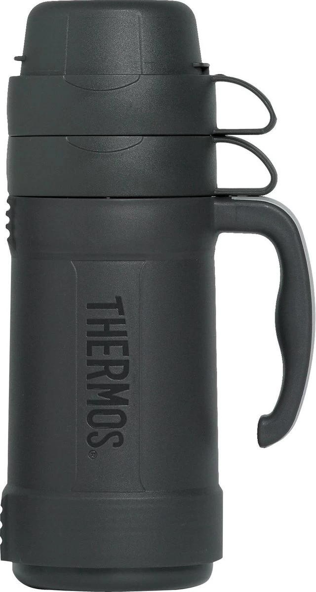 Thermos Eclipse Isoleerfles - 1L - Donkergrijs 3 Thermos Eclipse Isoleerfles - 1L - Donkergrijs