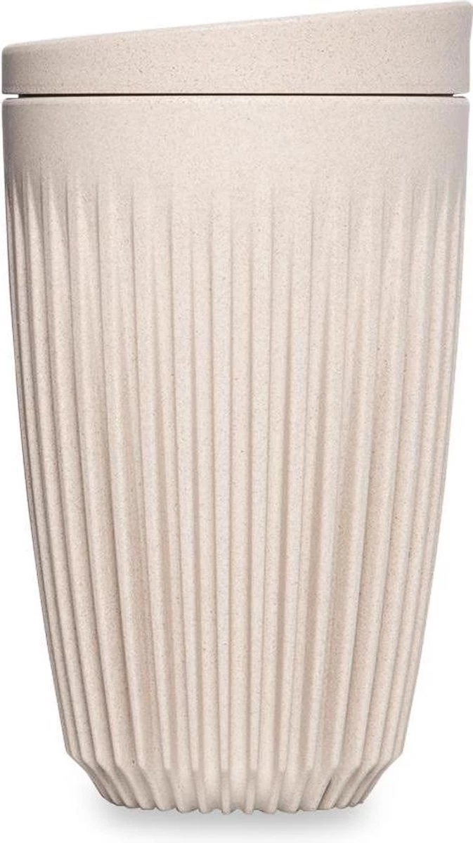HuskeeCup & Deksel - Koffiebeker - Large - 12oz/36cl - Natural 3 HuskeeCup & Deksel - Koffiebeker - Large - 12oz/36cl - Natural