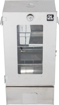 2-L Home & Garden XL Rookoven - RVS - 80x40x28 Cm - 3 Etages -Kook Verkoop 680x1200