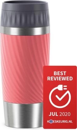 Tefal Travel Mug Easy Twist Thermobeker - Koraalrood - 0,36 Liter -Kook Verkoop 708x1200 1