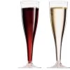 Champagneglazen - 30 Stuk(s) - 135ml - Chique - Plastic - Glazen - Transparant - Kunststof - Kerst Servies -Kook Verkoop 748x1200 2
