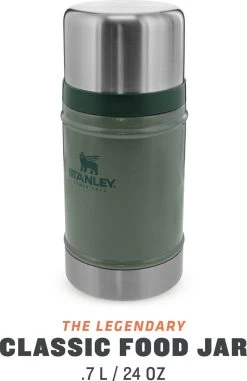 Stanley The Legendary Classic Food Jar 0,7L - Thermosfles - Hammertone Green -Kook Verkoop 778x1200