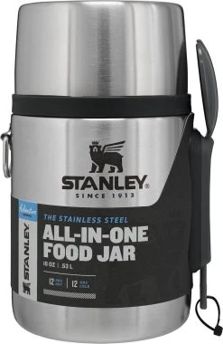 Stanley The Stainless Steel All-in-One Food Jar 0,53L - Thermosfles - Stainless Steel -Kook Verkoop 779x1200 1