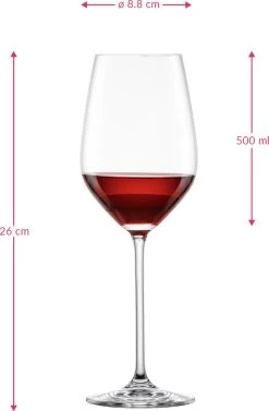 Schott Zwiesel Fortissimo Water / Rode Wijnglas - 0.51 Ltr - 6 Stuks -Kook Verkoop 787x1200