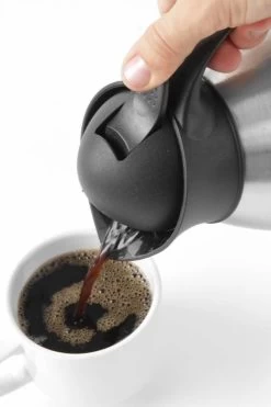 Hendi Thermoskan 1,5 Liter - Isoleerkan Met Drukknop - Zwart - Ø14,5x(H)23cm -Kook Verkoop 799x1200 19