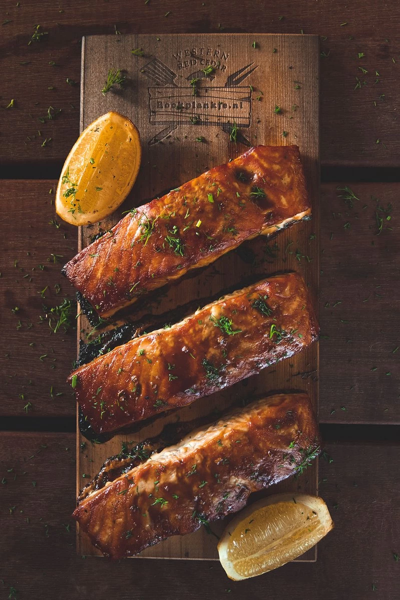 Merkloos Rookplank Western Red Cedar - 2 Stuks - BBQ - Rookhout 10 Merkloos Rookplank Western Red Cedar - 2 Stuks - BBQ - Rookhout - Afbeelding 8