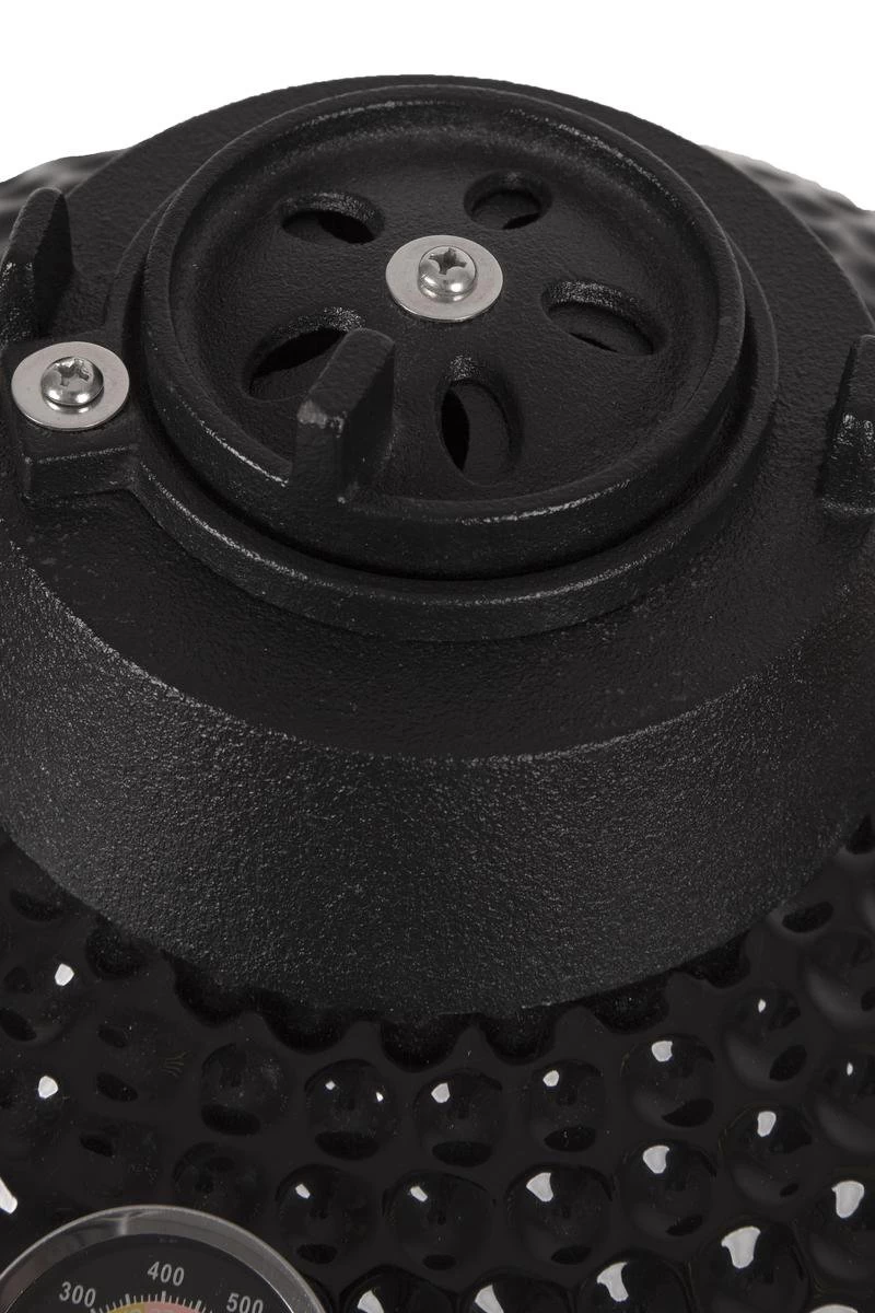 Patton - Kamado 21" - Premium Black - Keramische Barbecue - Incl. Bluetooth Kerntemperatuurmeter - LED Verlichting - Large - Compleet - Zwart 14 Patton - Kamado 21" - Premium Black - Keramische Barbecue - Incl. Bluetooth Kerntemperatuurmeter - LED Verlichting - Large - Compleet - Zwart - Afbeelding 12