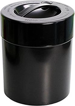 CoffeeVac 3.8ltr - 1000gr - Koffie Bewaarbus Luchtdicht - Zwart