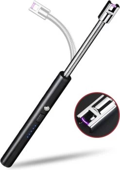 Dailygoods® Elektrische Aansteker - Plasma Aansteker - Oplaadbaar - Gift Set - Zwart -Kook Verkoop 849x1200