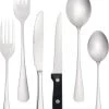 Vivid Green Bestekset (36-delig) - Bestek Set 6 Persoons - Lepels, Messen, Vorken En Steakmessen - Vaatwasserbestendig - RVS -Kook Verkoop 852x1200 1