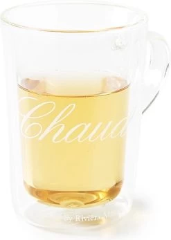 Riviera Maison Dubbelwandig Theeglas, Koffieglas Met Tekst - C'est Chaud Mug - Transparant - Glas 270 Ml - 1 Stuk 20 Riviera Maison Dubbelwandig Theeglas, Koffieglas Met Tekst - C'est Chaud Mug - Transparant - Glas 270 Ml - 1 Stuk -Kook Verkoop 855x1200 6