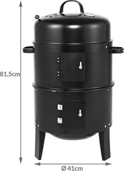 Merkloos Monzana Barbecue-ROKER-Grill-Oven -Kook Verkoop 867x1200 1