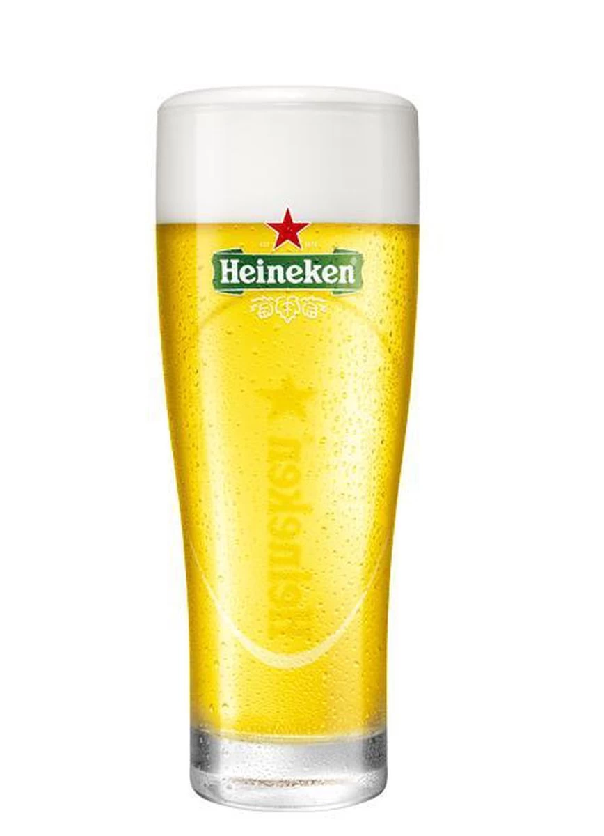 Heineken Ellipse Bierglas - 0.25 L - 6 Stuks 4 Heineken Ellipse Bierglas - 0.25 L - 6 Stuks - Afbeelding 2